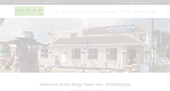 Desktop Screenshot of kingsheadaddlethorpe.com